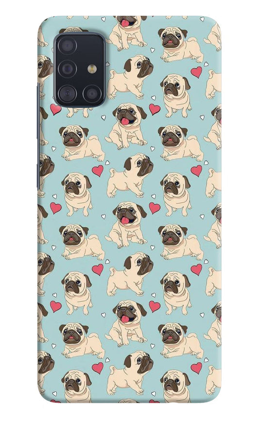 Pug Dog Samsung A51 Hard Case Back Cover by Casekaro