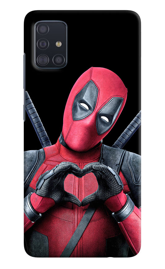 Deadpool Samsung A51 Hard Case Back Cover by Casekaro