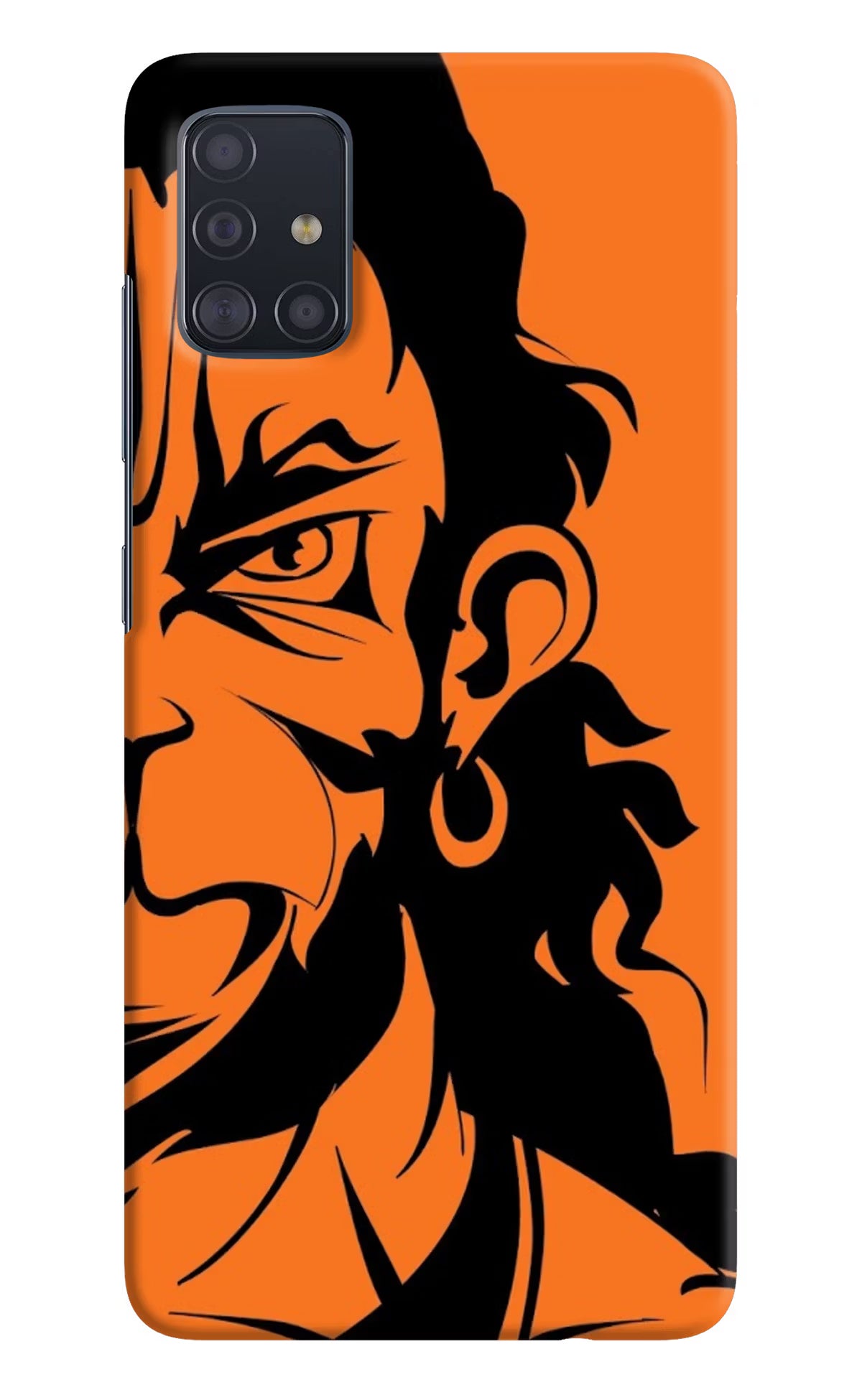 Hanuman Samsung A51 Hard Case Back Cover by Casekaro