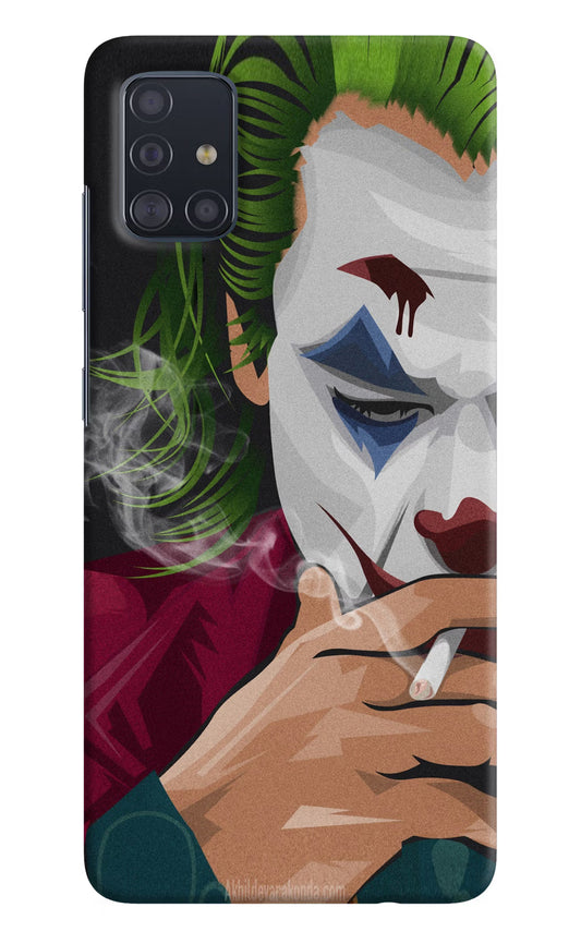 Joker Smoking Samsung A51 Hard Case Back Cover by Casekaro