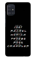 FRIENDS Character Samsung A51 Hard Case Back Cover by Casekaro