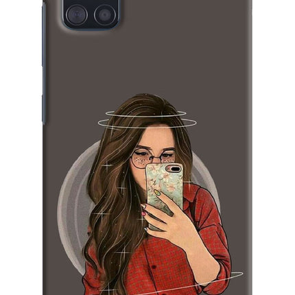 Selfie Queen Samsung A51 Hard Case Back Cover by Casekaro