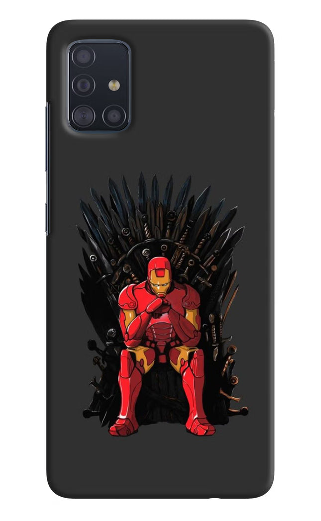 Ironman Throne Samsung A51 Hard Case Back Cover by Casekaro