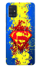 Superman logo Samsung A51 Hard Case Back Cover by Casekaro