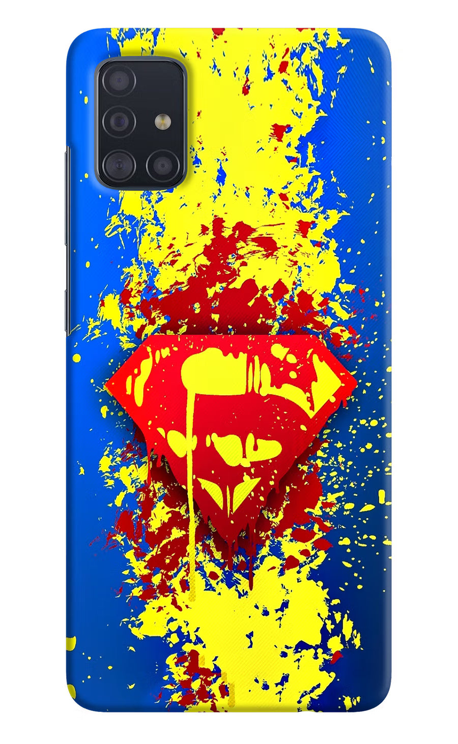 Superman logo Samsung A51 Back Cover, Hard case