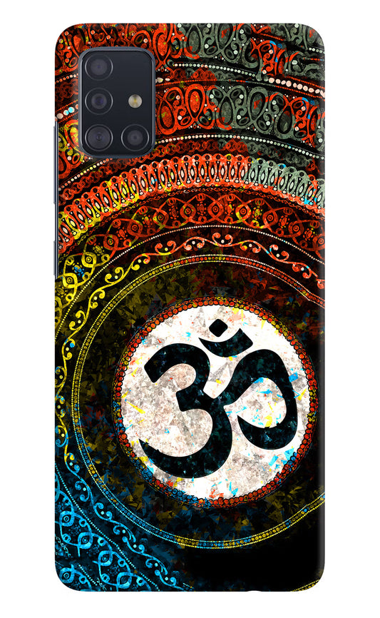 Om Cultural Samsung A51 Hard Case Back Cover by Casekaro