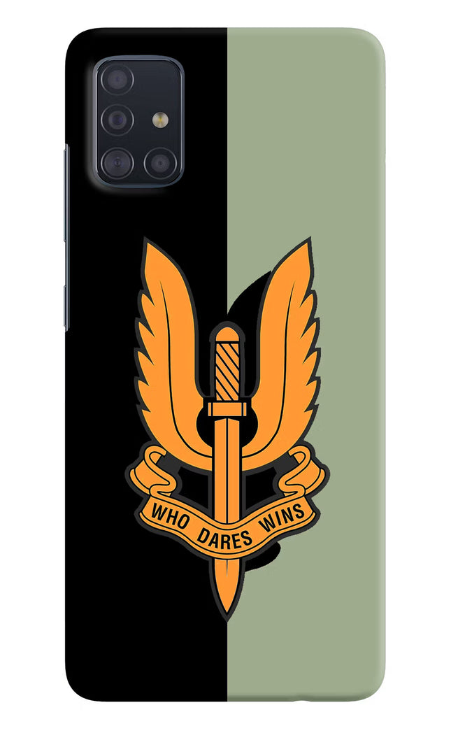 Balidan Logo Samsung A51 Hard Case Back Cover by Casekaro