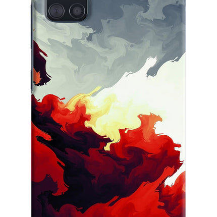 Fire Cloud Samsung A51 Hard Case Back Cover by Casekaro