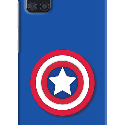 Shield Samsung A51 Hard Case Back Cover by Casekaro