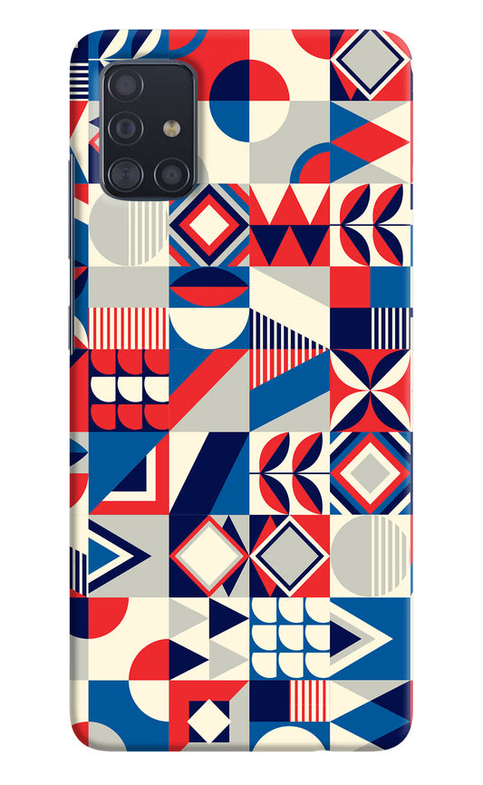 Colorful Pattern Samsung A51 Hard Case Back Cover by Casekaro