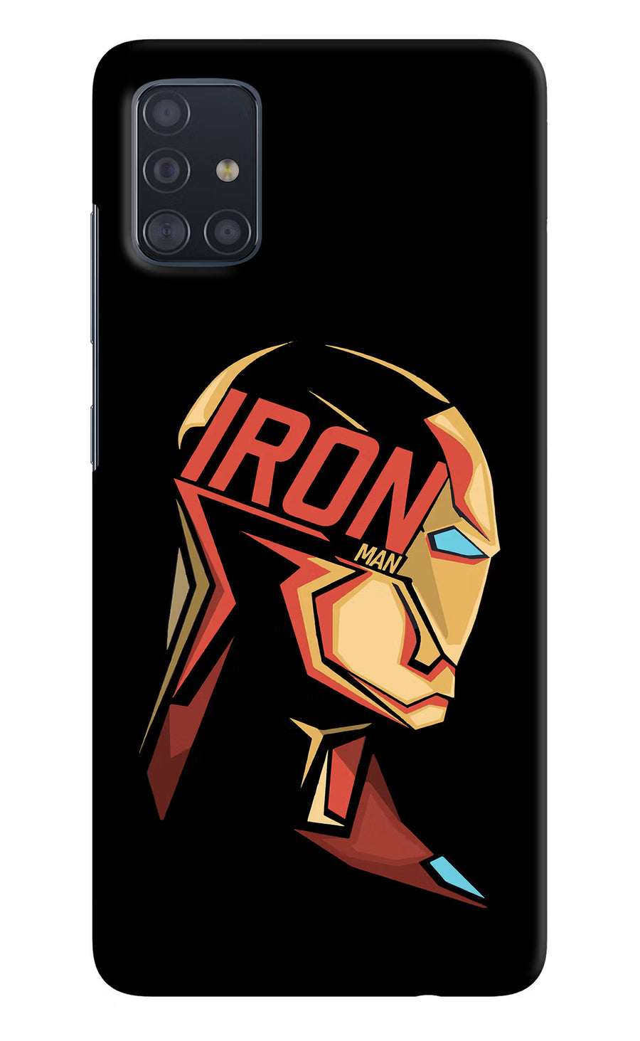 IronMan Samsung A51 Back Cover, Hard case