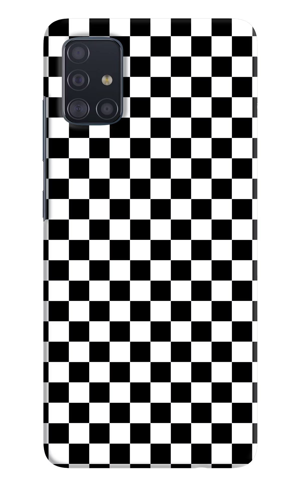 Chess Board Samsung A51 Hard Case Back Cover by Casekaro