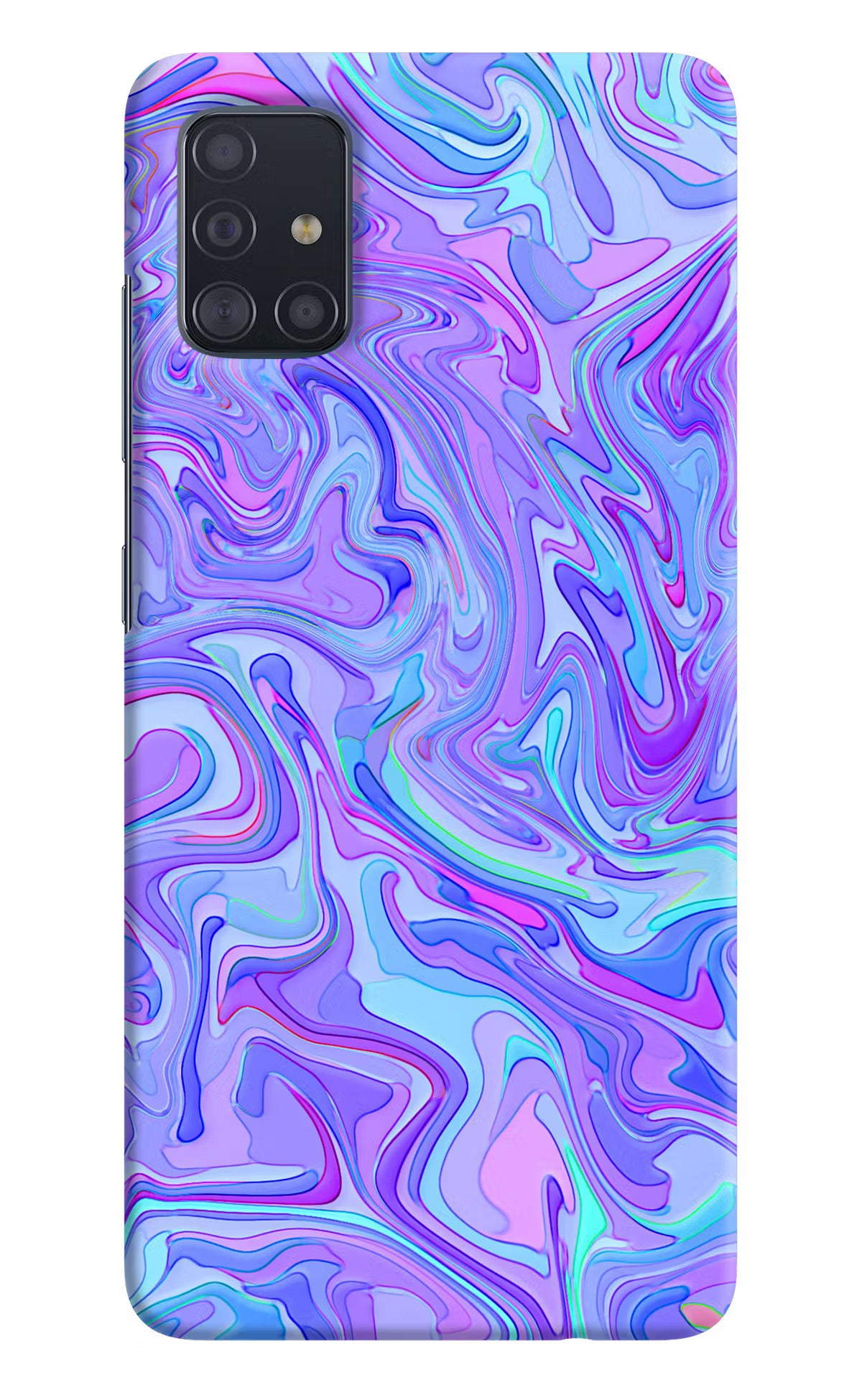 Glitter Samsung A51 Hard Case Back Cover by Casekaro