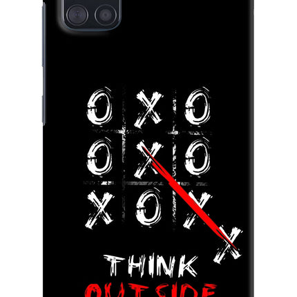 Think out of the BOX Samsung A51 Hard Case Back Cover by Casekaro