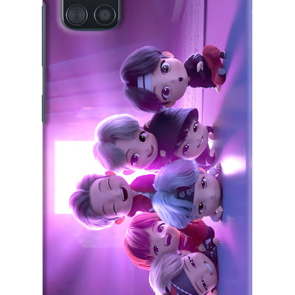BTS Chibi Samsung A51 Hard Case Back Cover by Casekaro