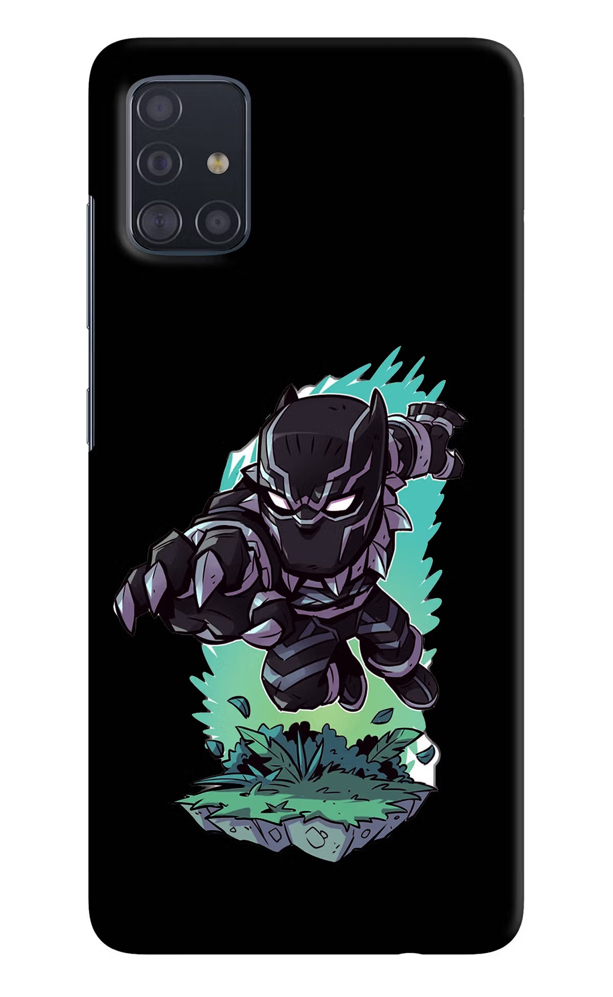 Black Panther Samsung A51 Hard Case Back Cover by Casekaro