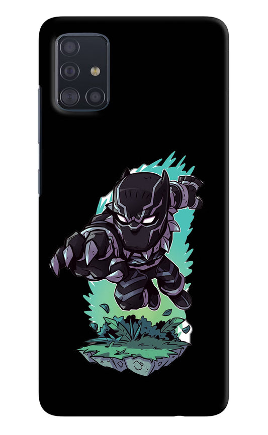 Black Panther Samsung A51 Hard Case Back Cover by Casekaro