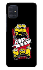 Find your inner Minion Samsung A51 Hard Case Back Cover by Casekaro