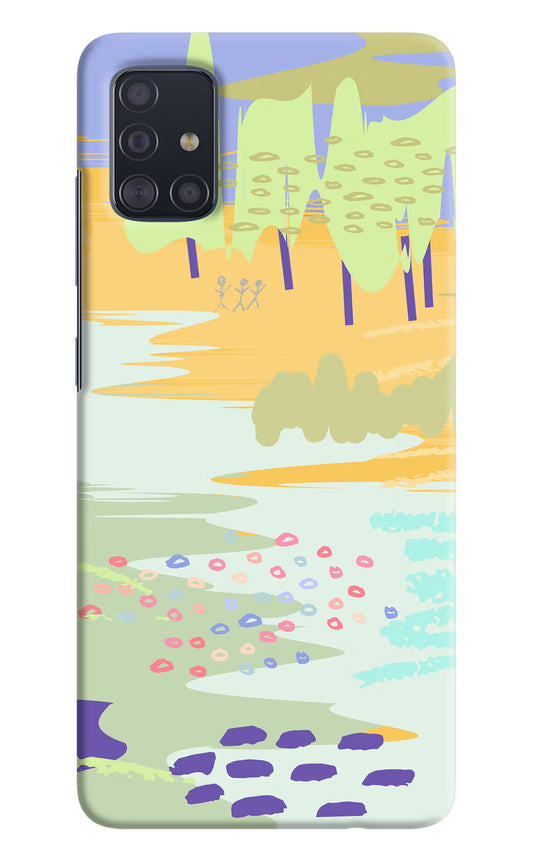 Scenery Samsung A51 Hard Case Back Cover by Casekaro