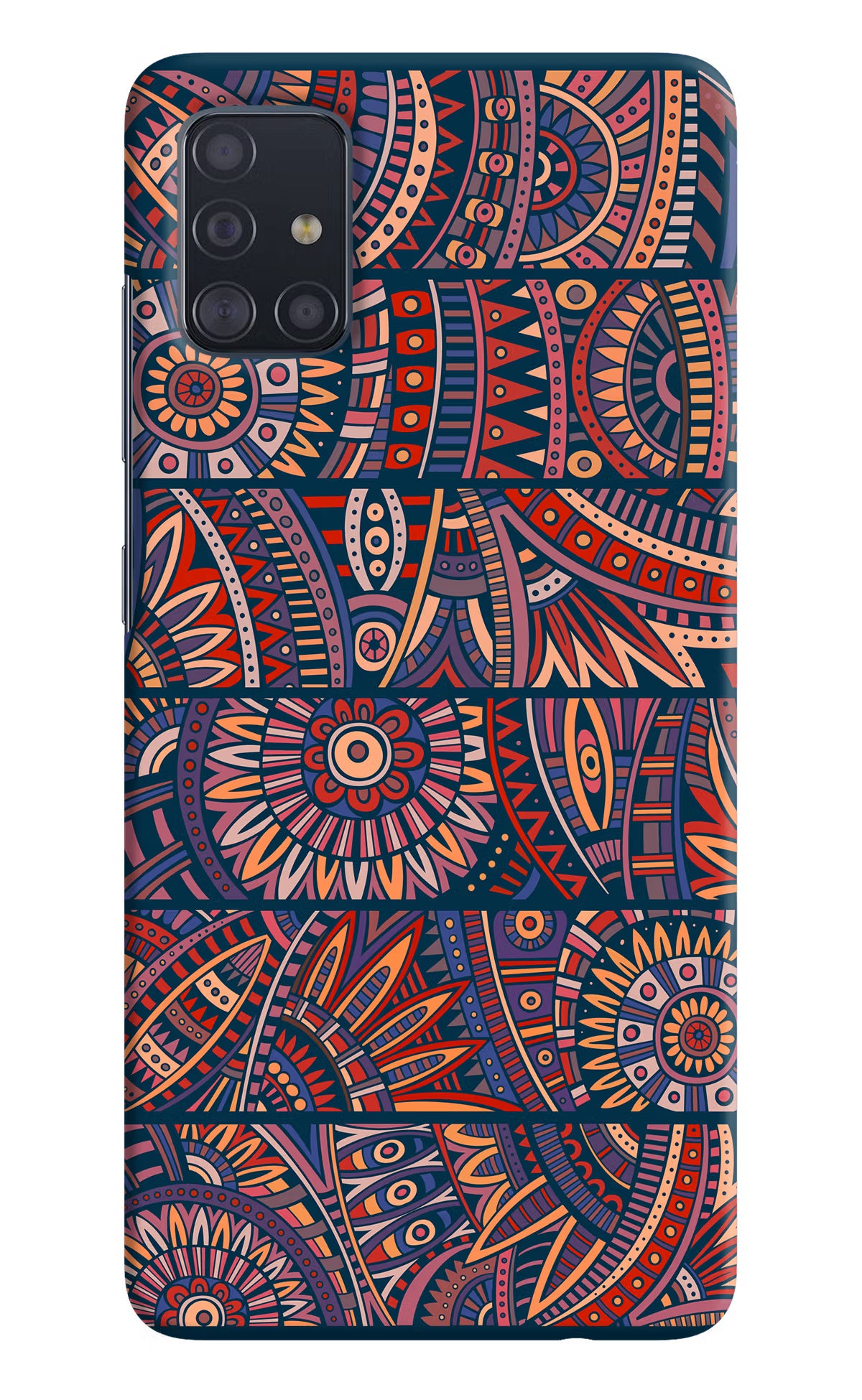 African Culture Design Samsung A51 Hard Case Back Cover by Casekaro