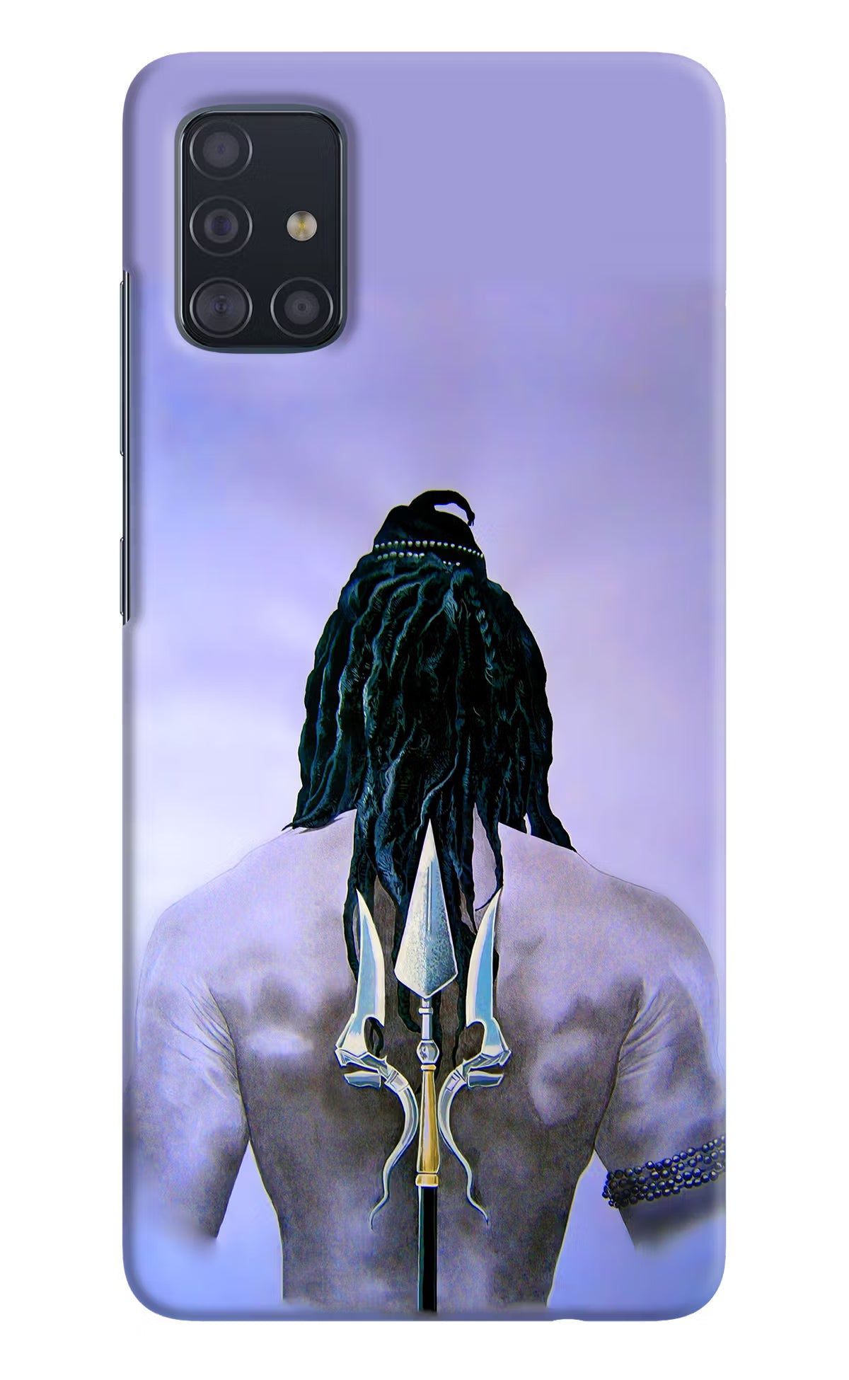 Shiva Samsung A51 Hard Case Back Cover by Casekaro
