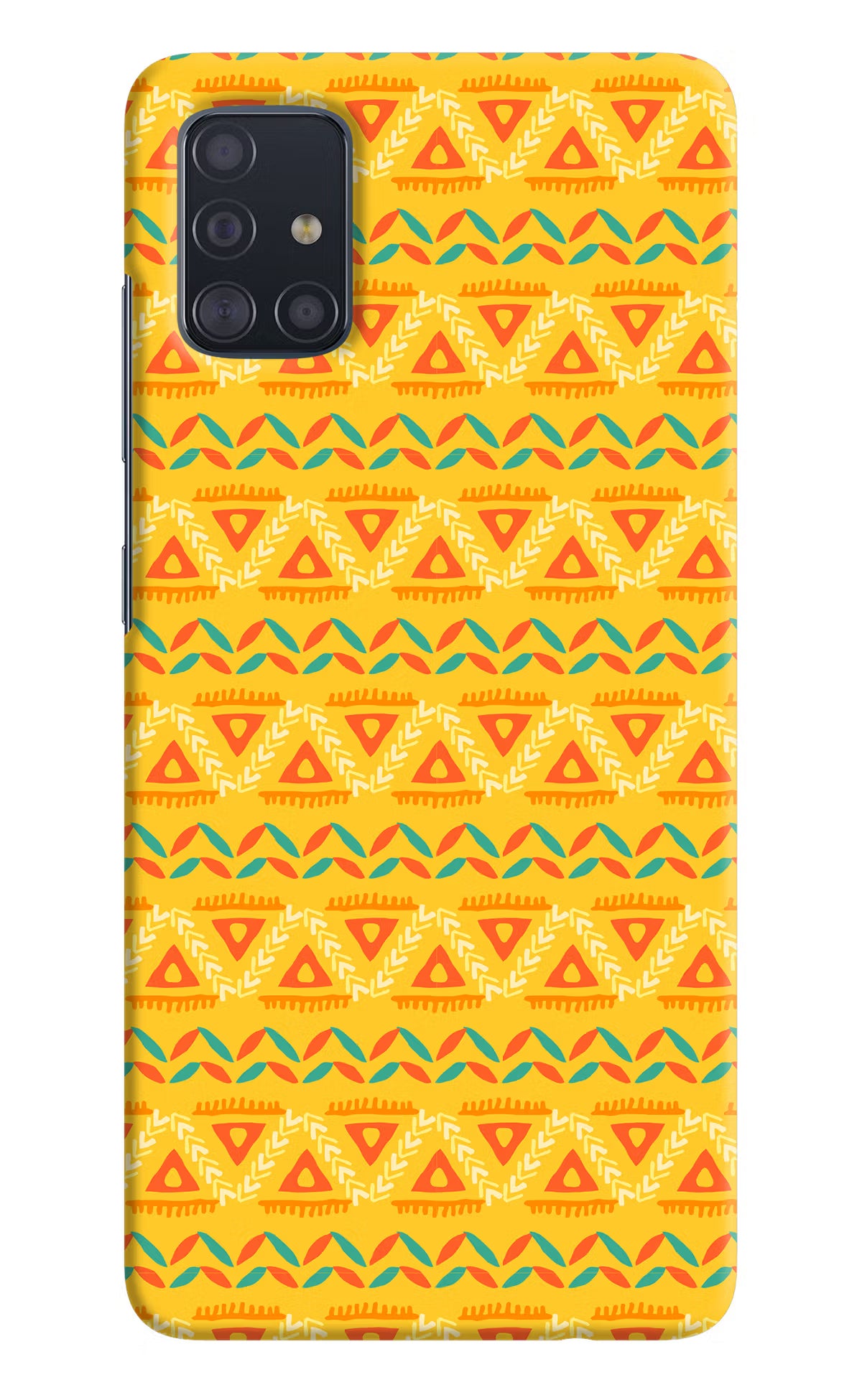 Tribal Pattern Samsung A51 Hard Case Back Cover by Casekaro