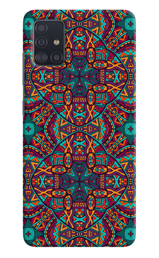 Colour Mandala Samsung A51 Hard Case Back Cover by Casekaro