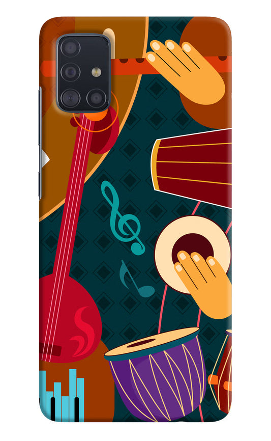Music Instrument Samsung A51 Hard Case Back Cover by Casekaro