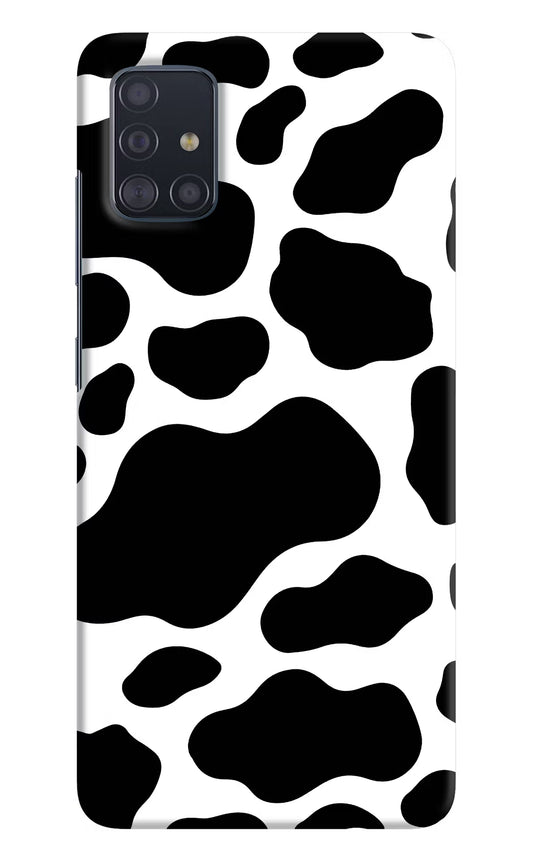 Cow Spots Samsung A51 Hard Case Back Cover by Casekaro
