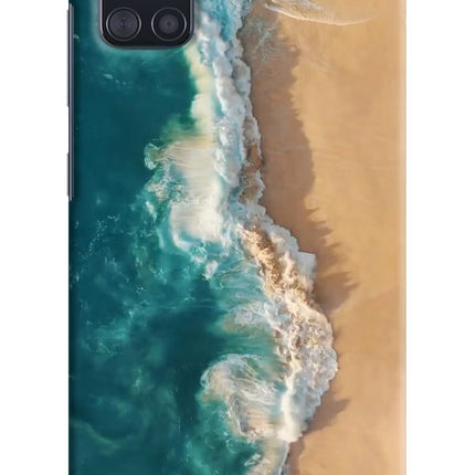 Ocean Beach Samsung A51 Hard Case Back Cover by Casekaro
