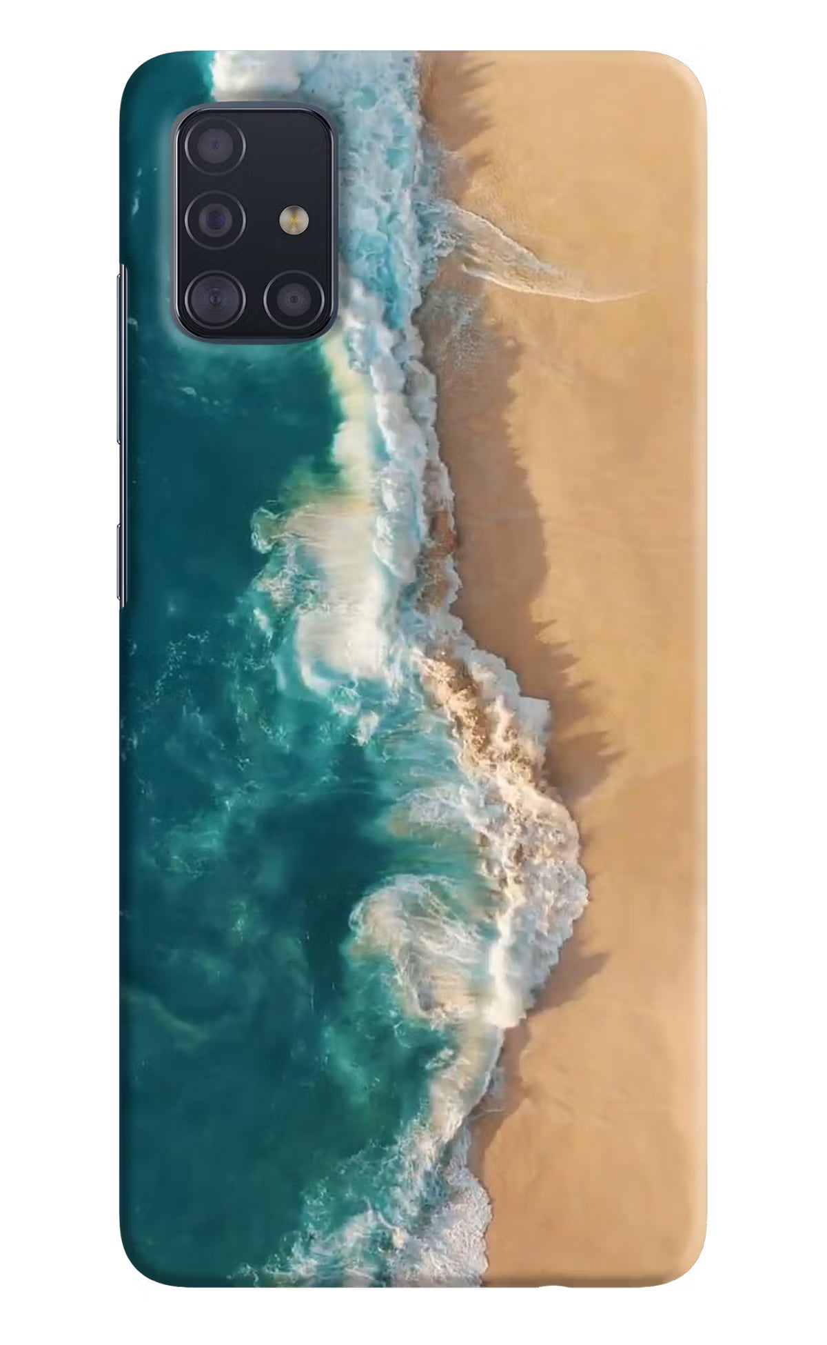 Ocean Beach Samsung A51 Hard Case Back Cover by Casekaro