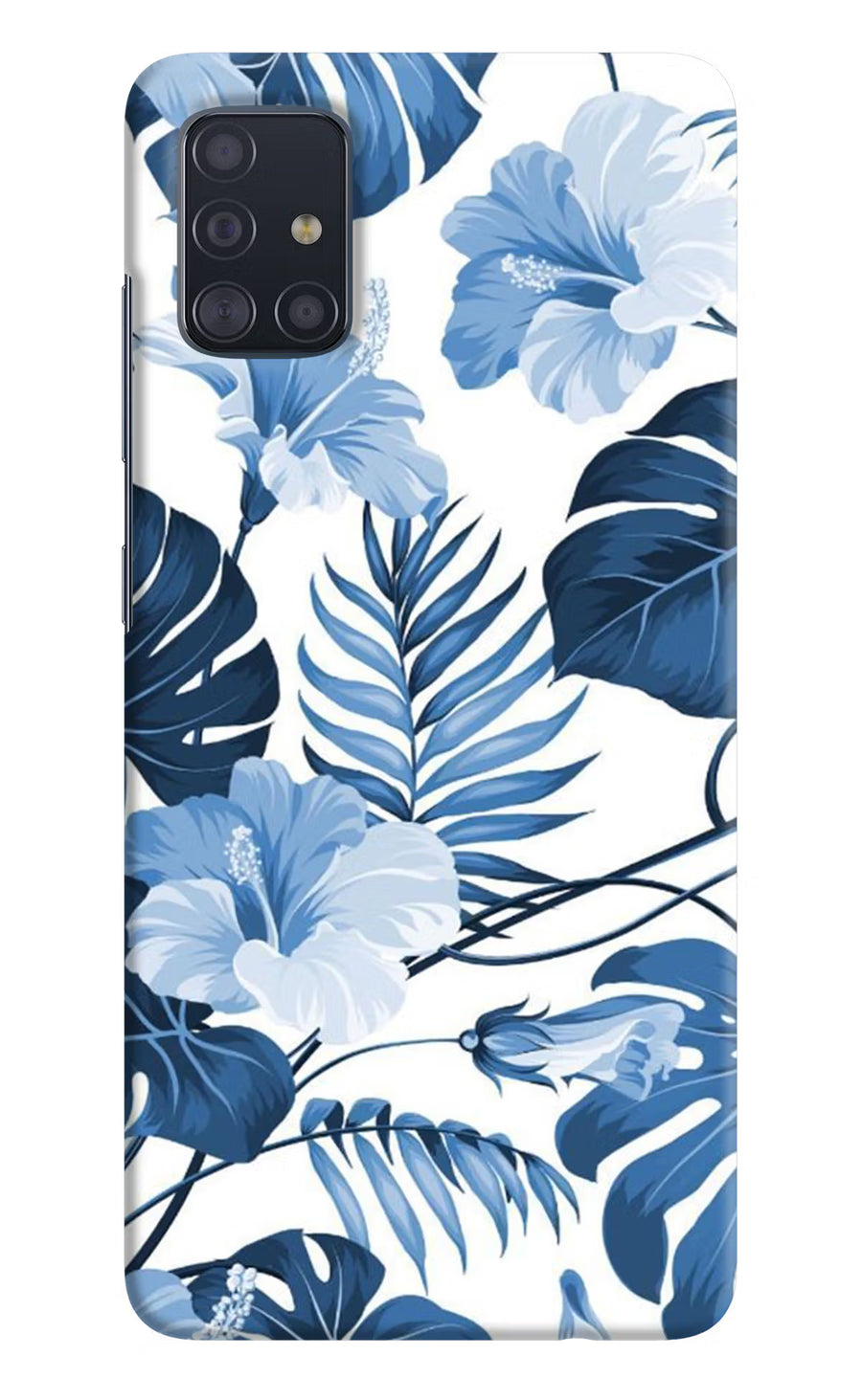 Fabric Art Samsung A51 Back Cover, Hard case