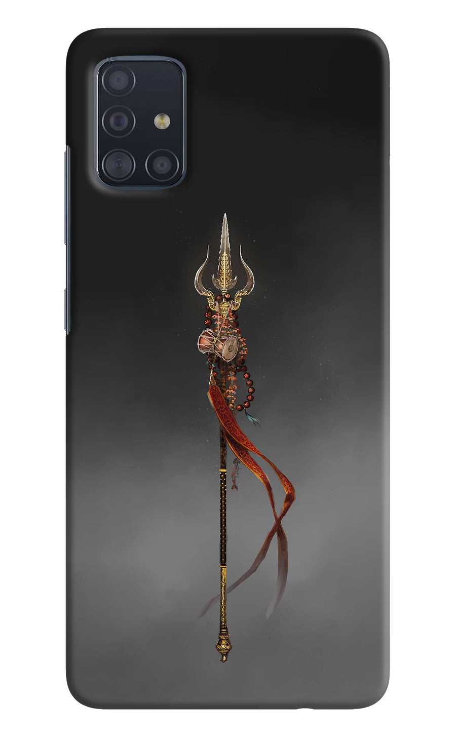 Shiv Trishul Samsung A51 Back Cover, Hard case