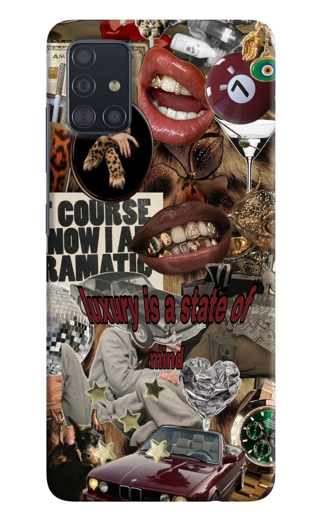 Luxury Samsung A51 Hard Case Back Cover by Casekaro