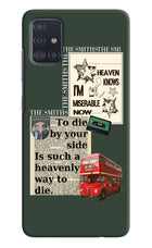 The Smiths Samsung A51 Hard Case Back Cover by Casekaro