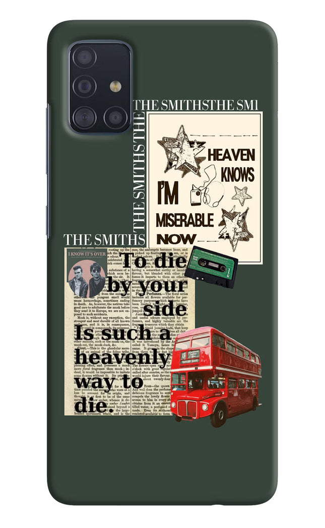 The Smiths Samsung A51 Hard Case Back Cover by Casekaro