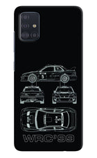 WRC'99 Samsung A51 Hard Case Back Cover by Casekaro