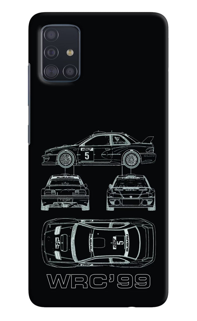 WRC'99 Samsung A51 Hard Case Back Cover by Casekaro