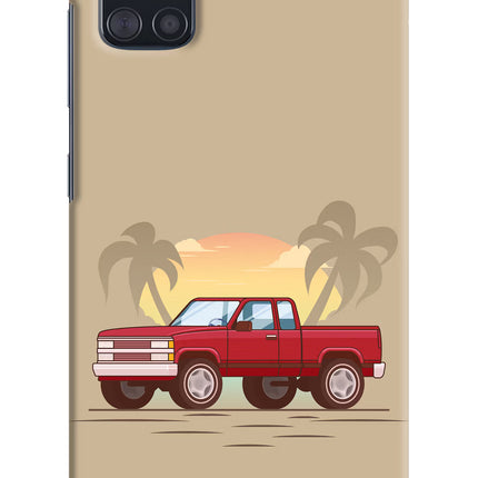 Desert Classic Drive Samsung A51 Hard Case Back Cover by Casekaro