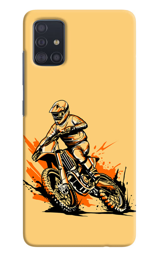 Off-Road Fury Samsung A51 Hard Case Back Cover by Casekaro