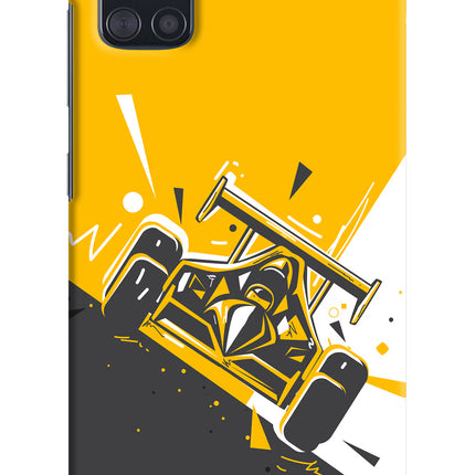 Track King Samsung A51 Hard Case Back Cover by Casekaro