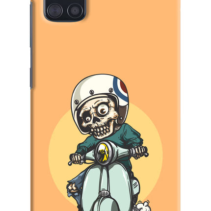 Undead Biker Samsung A51 Hard Case Back Cover by Casekaro