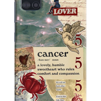 Cancer Zodiac Samsung A51 Hard Case Back Cover by Casekaro