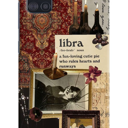 Libra Zodiac Samsung A51 Hard Case Back Cover by Casekaro