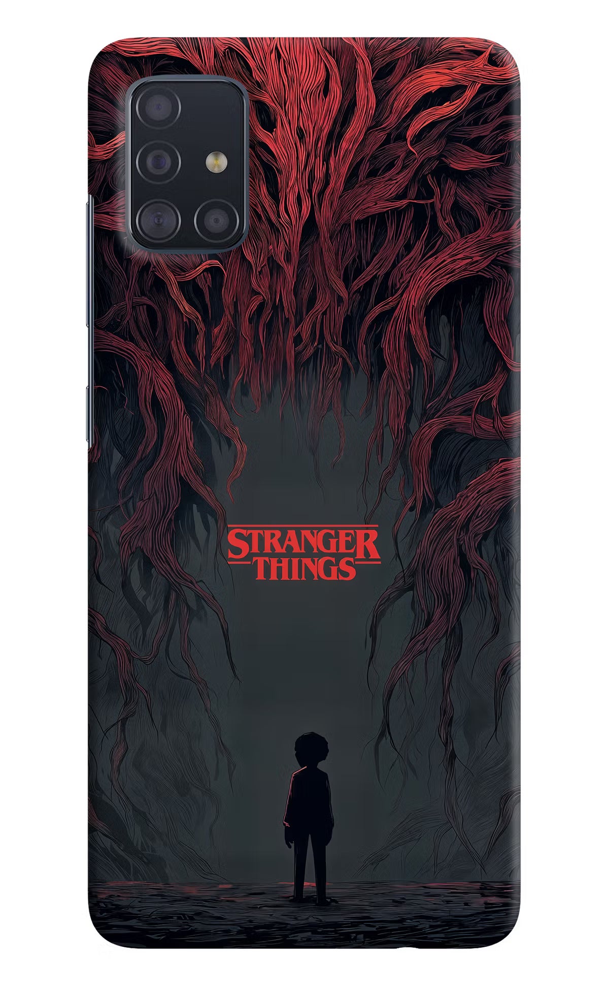Ordinary Things Dark Side Samsung A51 Hard Case Back Cover by Casekaro