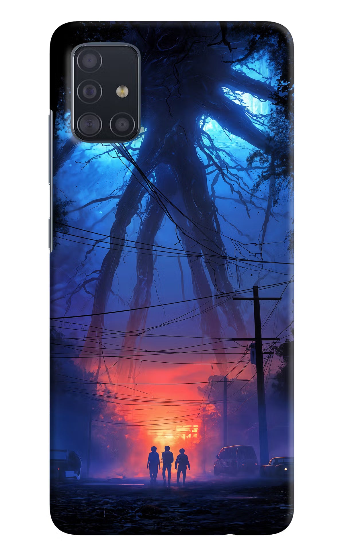 Ordinary Things Shadow Samsung A51 Hard Case Back Cover by Casekaro