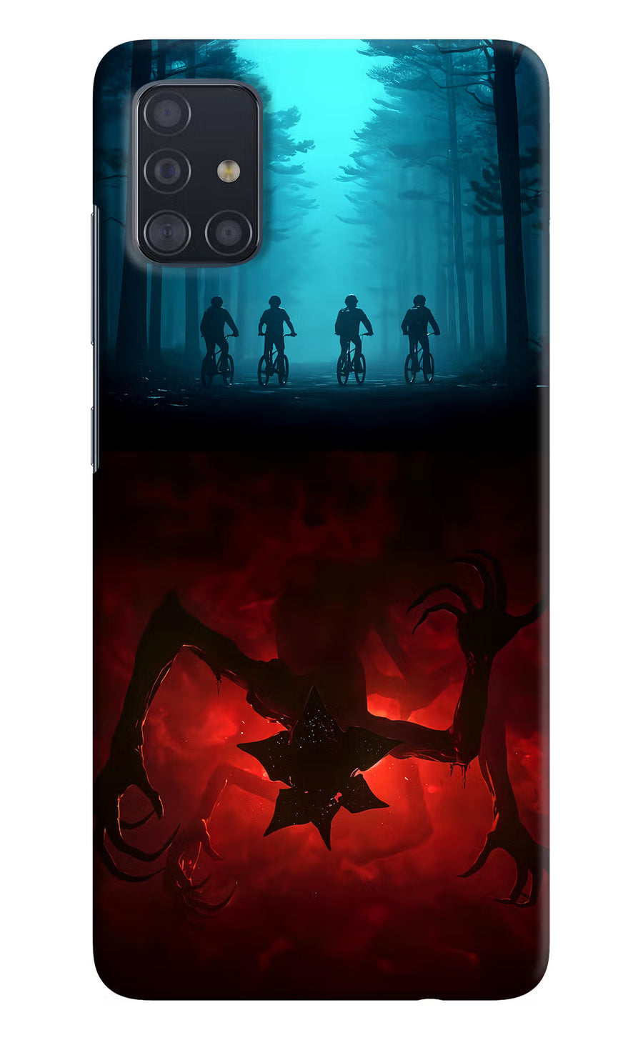Ordinary Things Downside Up Samsung A51 Back Cover, Hard case