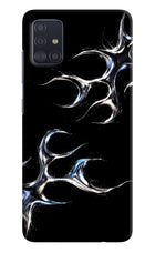 Chrome Tribal Samsung A51 Hard Case Back Cover by Casekaro