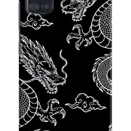 Twin Dragons Samsung A51 Hard Case Back Cover by Casekaro