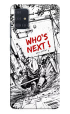 Who's Next Samsung A51 Hard Case Back Cover by Casekaro